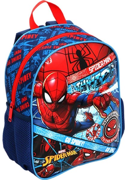 Örümcek Adam Spiderman Hawk Jr Go Spidey Anaokulu Çantası ve Beslenme Çantası