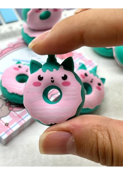 Kawaii Donut Turkuaz Silgi fiyatları