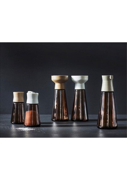 Yağdanlık Cam Kahverengi-Amber Renk 19 cm 1 Parça indirimleri