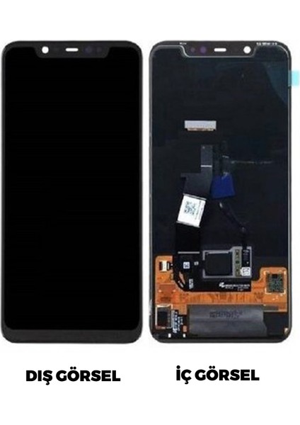 Teknonet Xiaomi Mi 8 Pro Uyumlu OLED Lcd+Dokunmatik