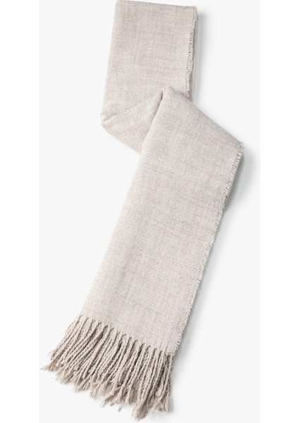 Basic Şal Püskül Detaylı Dokulu