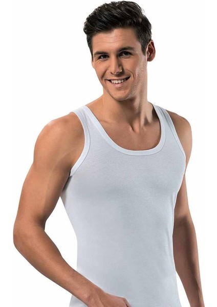 Erdem 1110 Ribana Erkek Atlet Beyaz