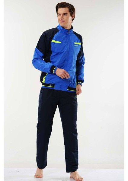 Enrıco Ferry Saks Mavi Erkek Yarım Balıkçı Yaka Marathon Eşofman Takım EDY2111S fiyatları