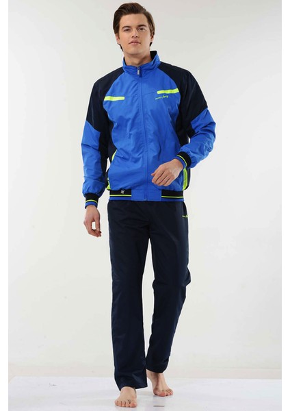 Enrıco Ferry Saks Mavi Erkek Yarım Balıkçı Yaka Marathon Eşofman Takım EDY2111S modelleri