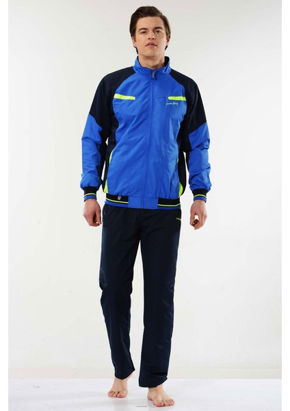 Enrıco Ferry Saks Mavi Erkek Yarım Balıkçı Yaka Marathon Eşofman Takım EDY2111S indirimleri