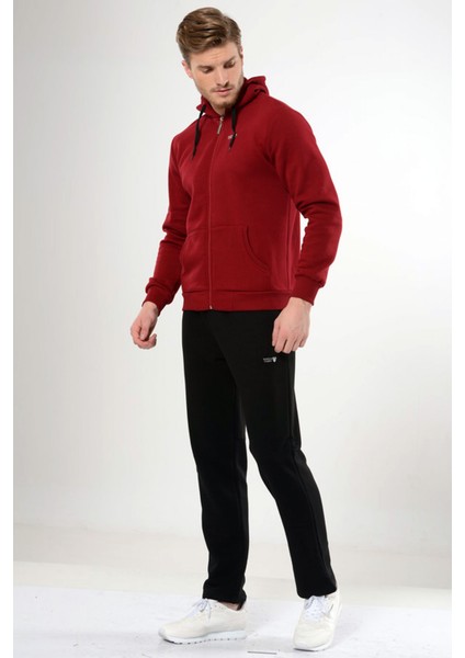 Marco Ferry Bordo Erkek Kapüşonlu 3 Iplik Şardonlu Önden Fermuarlı Eşofman Takımı EDY19119B modelleri