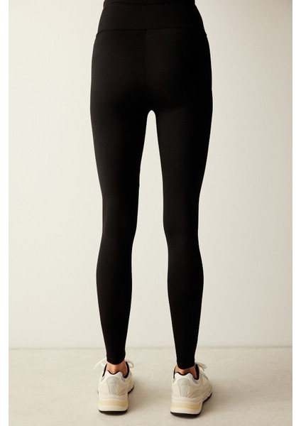 Metalik Siyah Tayt indirimleri