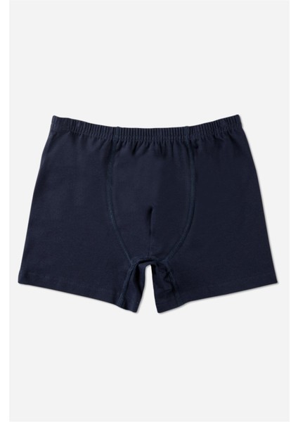 Erkek Çocuk Pamuklu Baskılı Rahat Kesim Likralı Boxer 3'lü Paket Renkli modelleri