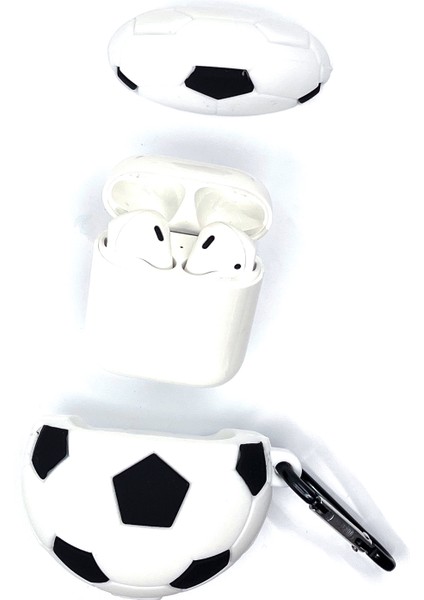 Airpods 1/2. Nesil Futbol Topu Tasarımlı Hediye Kılıf modelleri