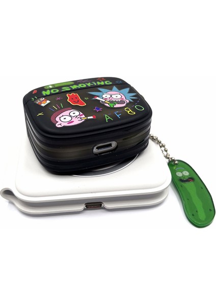 Airpods 3. Nesil Sevilen Fantastik Çizgi Karakter Rick Morty Desenli Hediye Kılıf fırsatları