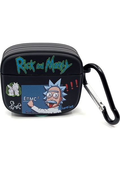Airpods 3. Nesil Uyumlu Sevilen Fantastik Karakter Rick Einstein Tasarımlı Hediye Kılıf