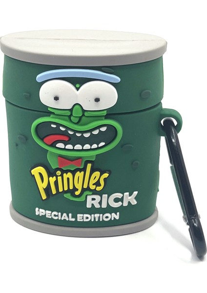 Airpods 2. Nesil Uyumlu Sevilen Fantastik Karakter Rick Pringles Tasarımlı Hediye Kılıf fiyatları