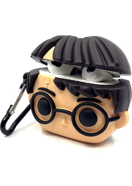 Airpods 3. Nesil Uyumlu Sevilen Karakter Harry Potter Cartoon Tasarımlı Hediye Kılıf modelleri