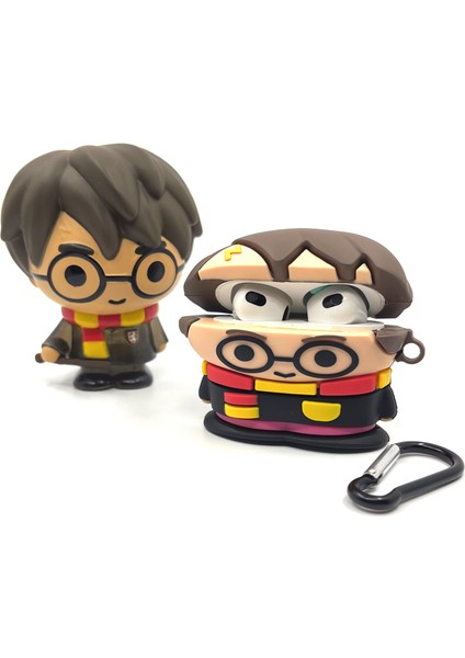 Airpods 3. Nesil Uyumlu Sevilen Karakter Harry Potter Figür Tasarımlı Hediye Kılıf