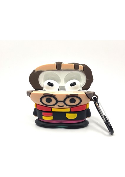 Airpods 3. Nesil Uyumlu Sevilen Karakter Harry Potter Figür Tasarımlı Hediye Kılıf modelleri