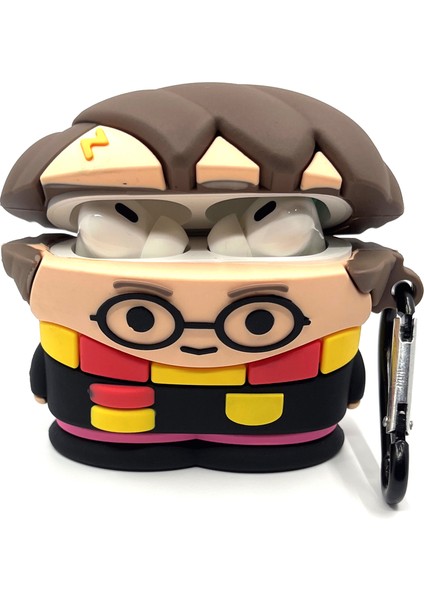Airpods Pro 1/2. Nesil Uyumlu Sevilen Karakter Harry Potter Figür Tasarımlı Hediye Kılıf