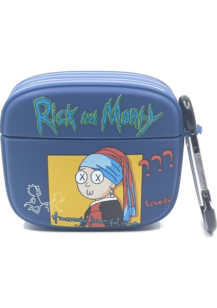 Airpods 3. Nesil Uyumlu Sevilen Fantastik Karakter Morty Pearl Tasarımlı Hediye Kılıf