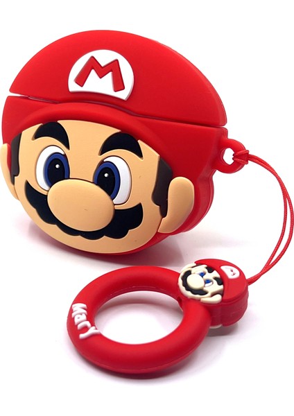 Airpods 3. Nesil Uyumlu Sevilen Oyun Konsolu Karakteri Mario Karakter Tasarımlı Hediye Kılıf fiyatları