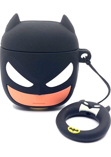 Airpods 1/2. Nesil Uyumlu Efsane Çizgi Karakter Batman Tasarımlı Hediye Kılıf