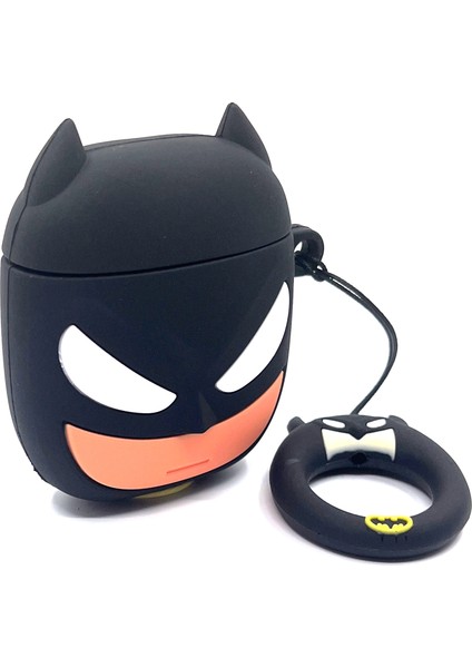 Airpods 1/2. Nesil Uyumlu Efsane Çizgi Karakter Batman Tasarımlı Hediye Kılıf