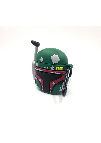 Airpods 1/2. Nesil Uyumlu Sevilen Yıldız Savaşları Mandalorian Boba Fett Tasarımlı Hediye Kılıf indirimleri