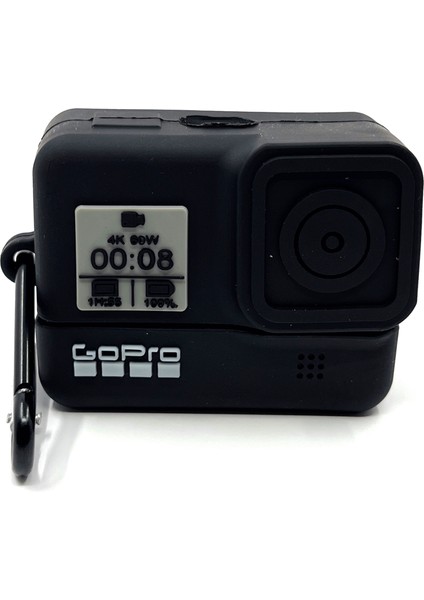 Airpods 3. Nesil Uyumlu Aksiyon Kamerası Go Pro Tasarımlı Hediye Kılıf