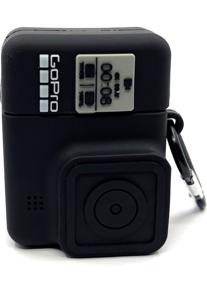 Airpods 1/2. Nesil Uyumlu Aksiyon Kamerası Go Pro Tasarımlı Hediye Kılıf