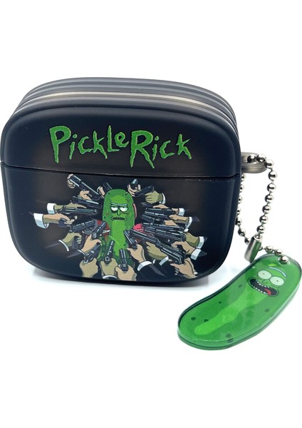 Airpods 3. Nesil Uyumlu Sevilen Fantastik Karakter Rick Pickle Black Hediye Kılıf fiyatları