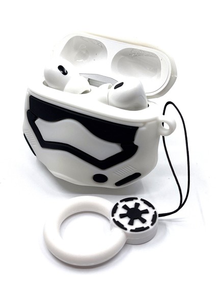 Airpods Pro 1/2. Nesil Sevilen Karakter Yıldız Savaşları Storm Tasarım Sevgililer Günü Hediye Kılıf modelleri
