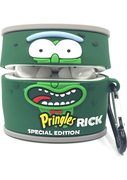 Airpods Pro 1/2. Nesil Uyumlu Sevilen Fantastik Karakter Rick Pringles