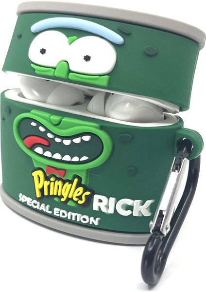 Airpods Pro 1/2. Nesil Uyumlu Sevilen Fantastik Karakter Rick Pringles