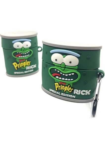 Airpods Pro 1/2. Nesil Uyumlu Sevilen Fantastik Karakter Rick Pringles