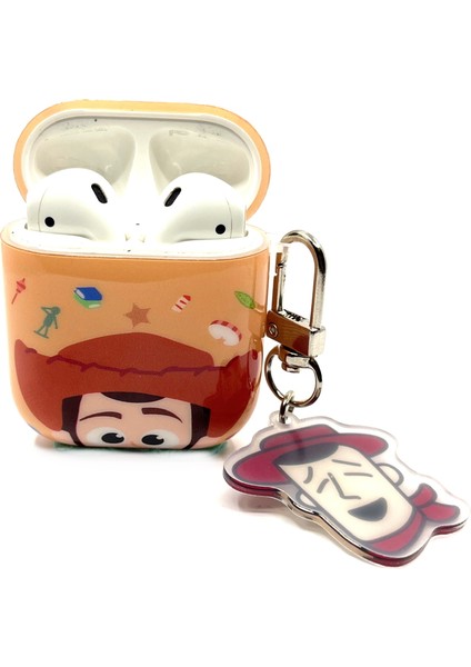 Airpods 1/2. Nesil Sevimli Oyuncak Hikayesi Woody Tasarımlı Hediye Kılıf