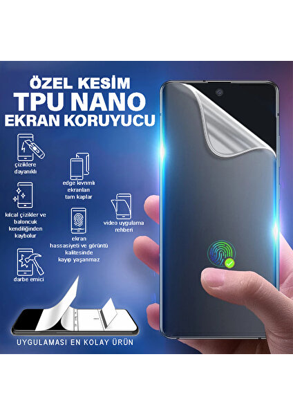 Sevgi Tech Huawei P40 Lite Için Özel Tpu Nano Ekran Koruyucu