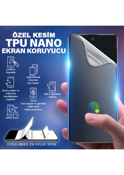 Infinix Hot 12 Pro Için Özel Tpu Nano Ekran Koruyucu