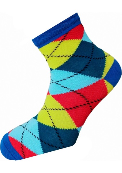 (ART.10285 ) 6 Çift Unisex Penye Özel Kutulu Neon Color modelleri