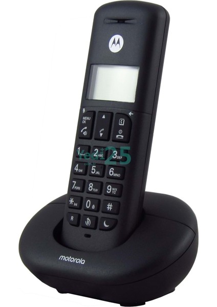 E201 Handsfree Dect Telsiz Telefon Siyah