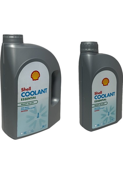 Coolant Essential 4 Mevsimlik Mavi Antifriz 3+1 Litre