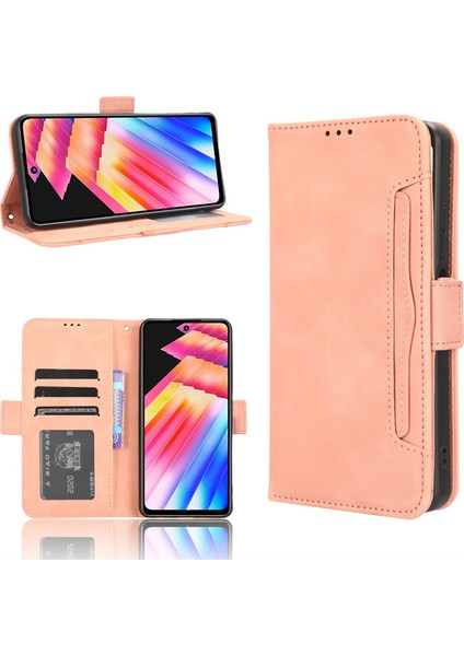 Infinix Hot 30 Play Telefon Kılıfı Için Kart Yuvalı Deri Telefon Kılıfı (Yurt Dışından)