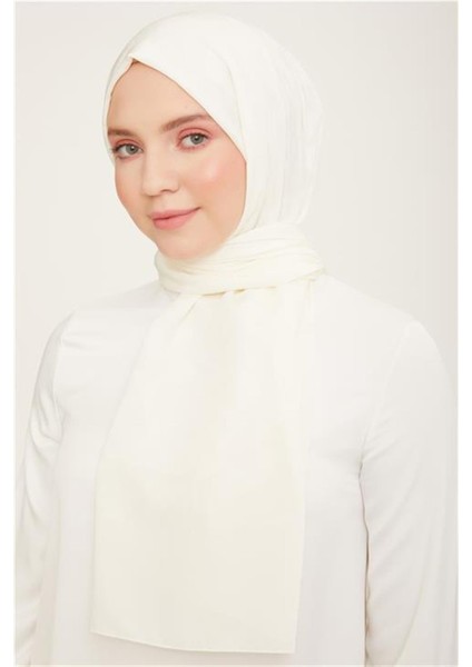 Trend J.Capri Beyaz Desenli Şal 7 - 100