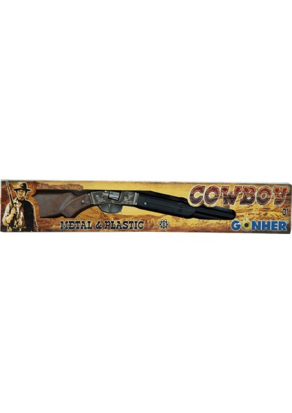 Cowboy Ri̇fle 8 Sh. Plasti̇c Double Barrel