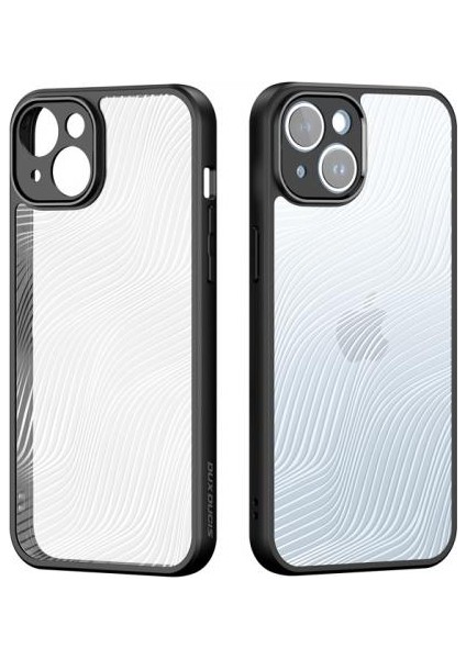 Premium Kamera Korumalı Buz Desenli Sert Pc-Tpu iPhone 14 Plus Kılıf Parmak Izi Bırakmaz Hidrofobik