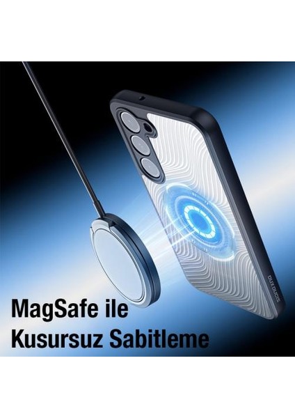 Lens Korumalı Mıknatıslı Magsafe Uyumlu Samsung S23 Plus Kılıf Pc-Tpu Kılıf Parmak Izi Bırakmaz