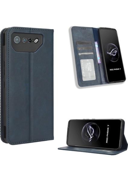 Asus Rog Phone 7 Telefon Kılıfı Için Deri Telefon Kılıfı (Yurt Dışından)