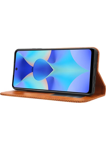 Tecno Spark 10 Pro Telefon Kılıfı Için Deri Telefon Kılıfı (Yurt Dışından)