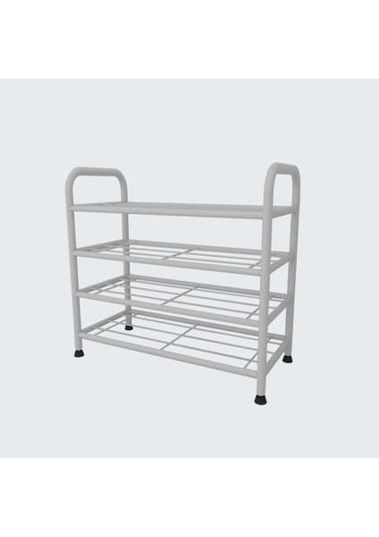 Çağla 4 Katlı Ayakkabılık Düzenleyici Çok Amaçlı Raf Konsept Metal Raf fırsatları