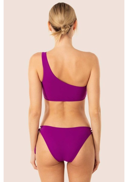 3405 Mor Tek Omuz Bikini Takımı fiyatları