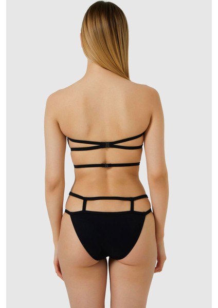 3432 Siyah Straplez Bikini Takımı modelleri