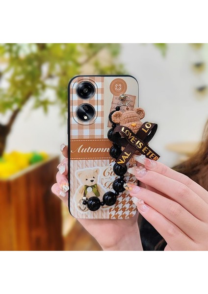 Oppo A1 5g Tampon Zincirli Telefon Kılıfı Için Telefon Kılıfı (Yurt Dışından)