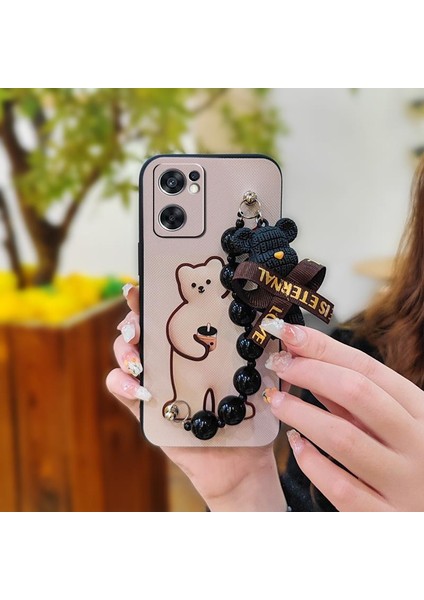 Oppo Reno 7 Se 5g Zincirli Telefon Kılıfı Için Tampon Telefon Kılıfı (Yurt Dışından)